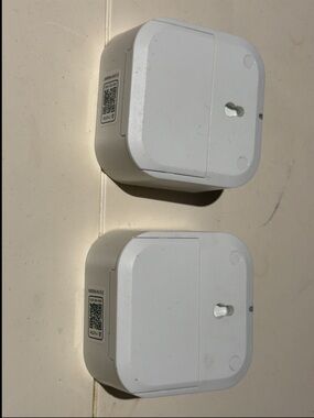 White Powerline Networking Adapter Duo - Compact Plug-In Units